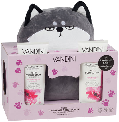 Geschenkset Handwärmer &quot;Katze&quot; NUTRI - MyGlowBox