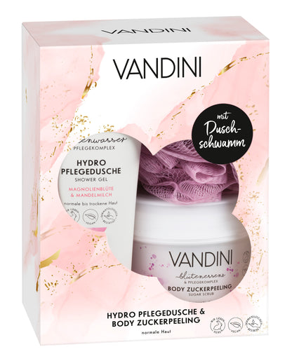 Geschenkset Pflegedusche &amp; Zuckerpeeling - MyGlowBox